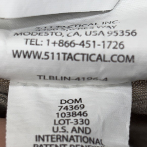 5.11 Tactical Stryke Pants Mens 34x34 Beige Ripstop Cargo Utility 74369 055 EUC - Picture 10 of 10